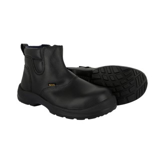 NITTI SAFETY SHOE/ SAFETY BOOTS/ MID CUT/ SEMI HIGH/ WITH ZIP/ STEEL ...