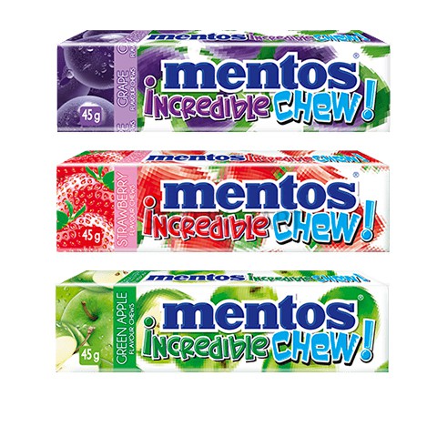 Mentos Incredible Chew 45g Shopee Singapore