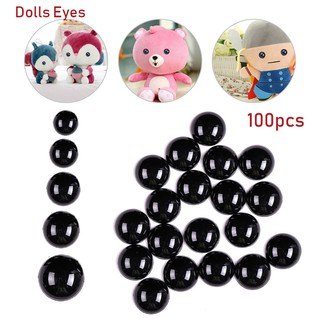 16mm BKID 20Pcs 10/16/20mm Glass Dolls Eyes Safety Eyes for Teddy Bear/Dolls Accessories/Stuffed Toys/Toy Animal/Plush Animal/Puppet Crafts 