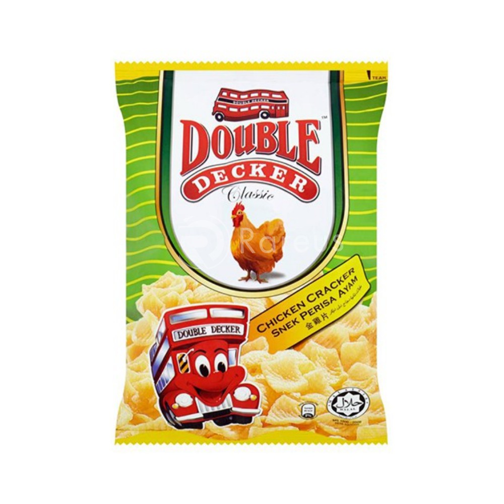 Double Decker Chicken Cracker Large 40g X 10 Packs Shopee Singapore