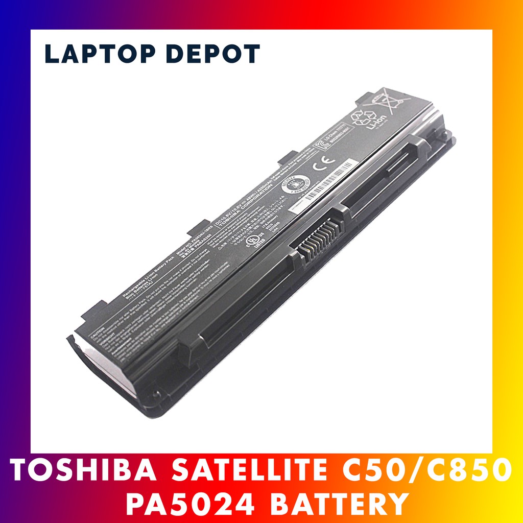 Shop Malaysia Toshiba Satellite C50 C850 C855d C855 Pa5024 Battery Shopee Singapore