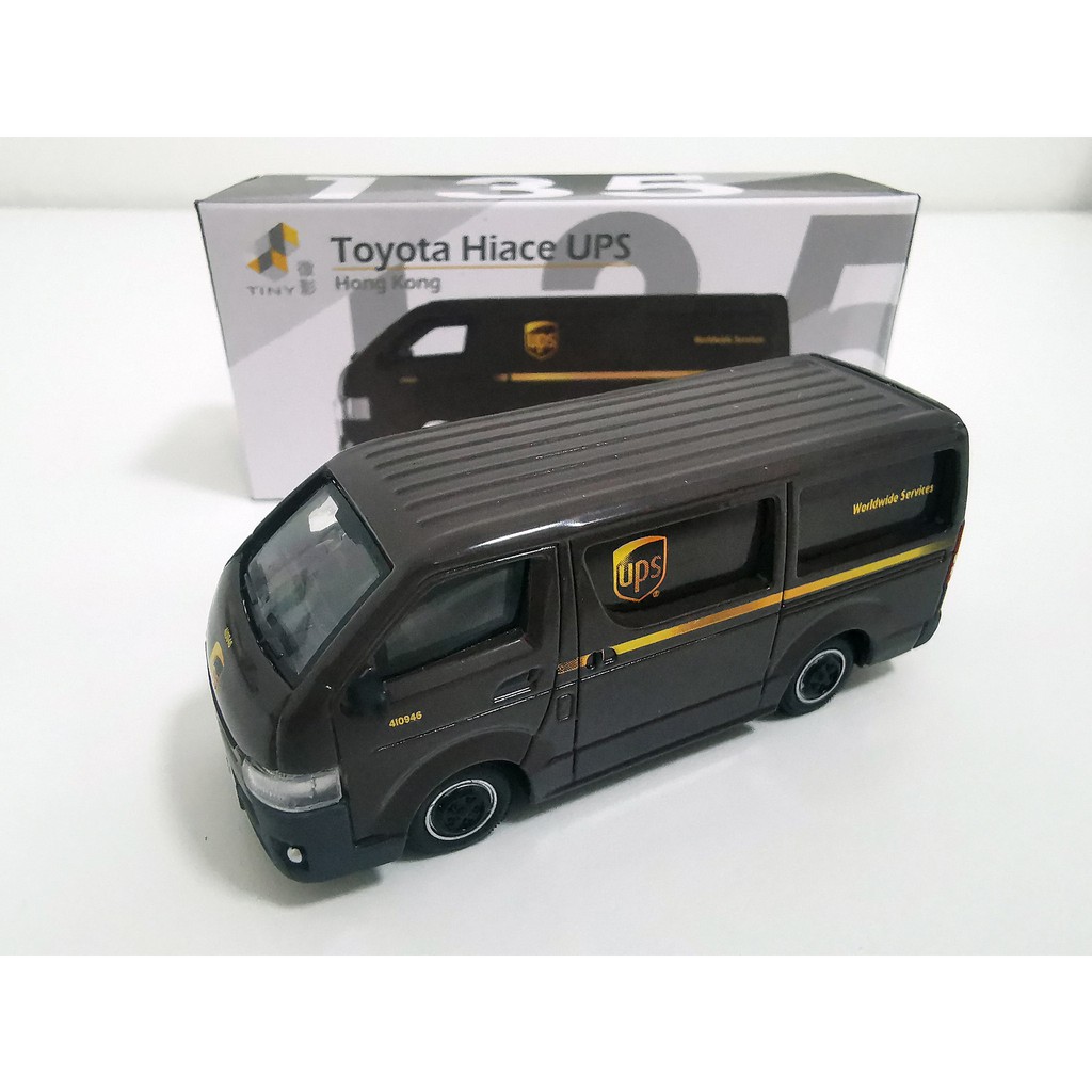 Tiny City 1 64 135 Toyota Hiace Van Ups Shopee Singapore