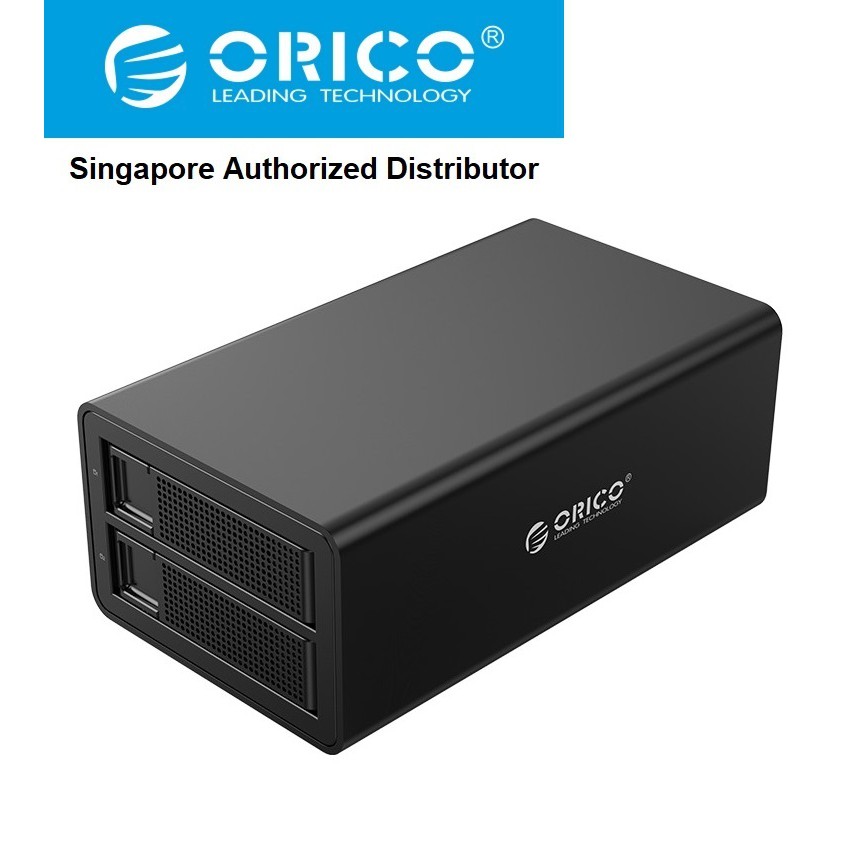 Orico 2 Bay External 2.5" and 3.5" Hard Drive Enclosure (3529U3) Shopee Singapore