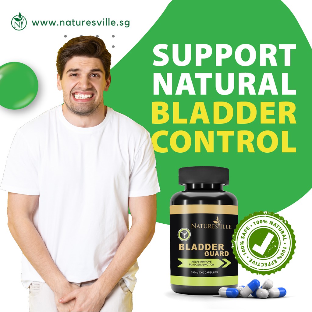 [SG STOCK] NV Bladder Guard 350mg 60 Capsules Support Natural