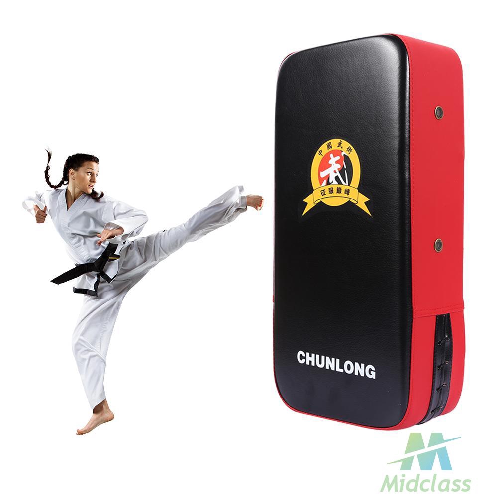 Curved Arm Leg Pad MMA Muay Karate Taekwondo Kick Boxing Strike Focus Punch Shield 3 Colors
