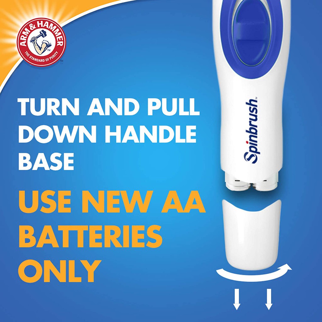 arm & hammer spinbrush pro clean