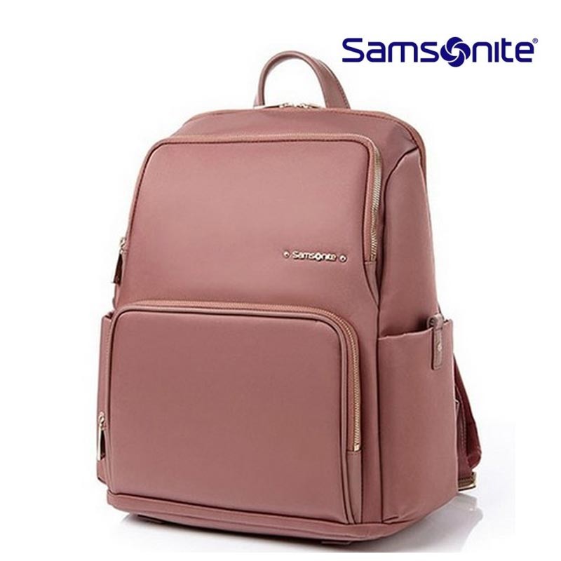 samsonite pink backpack