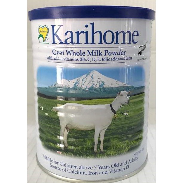 Karihome Goat Whole Milk Powder 400g (7 years old above & Adults)Exp 04