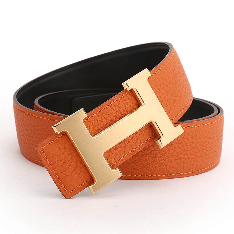 CYX Hermes belt men's leather H buckle 