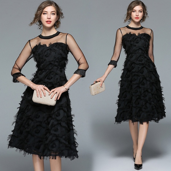 black cocktail dresses