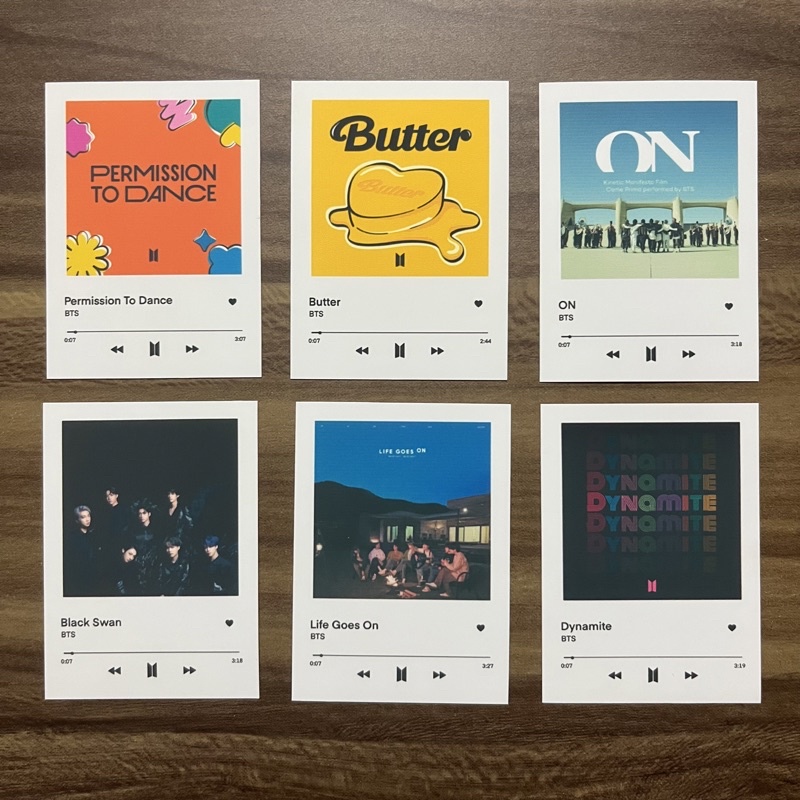 bts playlist sticker bts butter dynamite shopee singapore