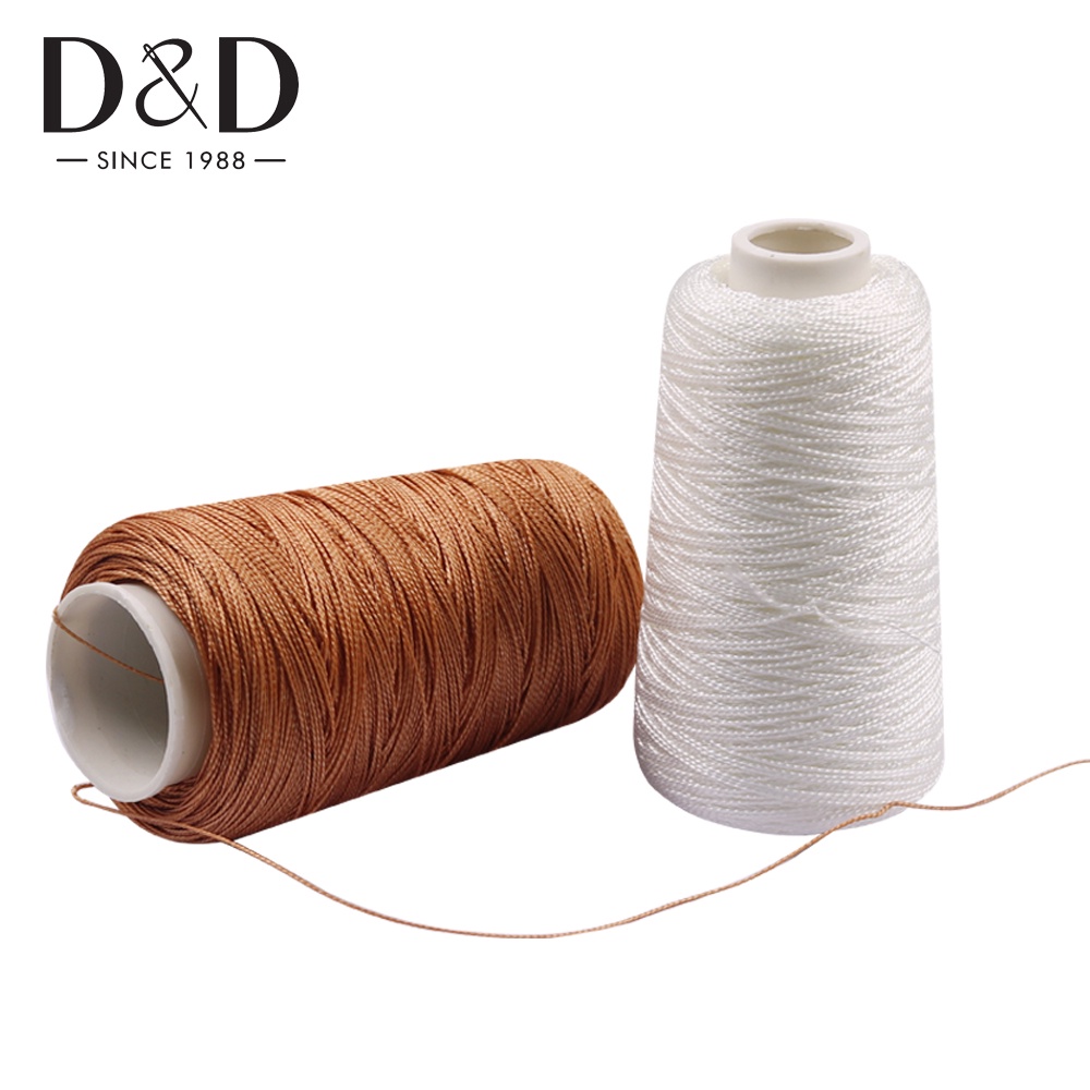 1pc 300M Nylon Sewing Thread Leather Sewing Wax Thread& Sewing Machine