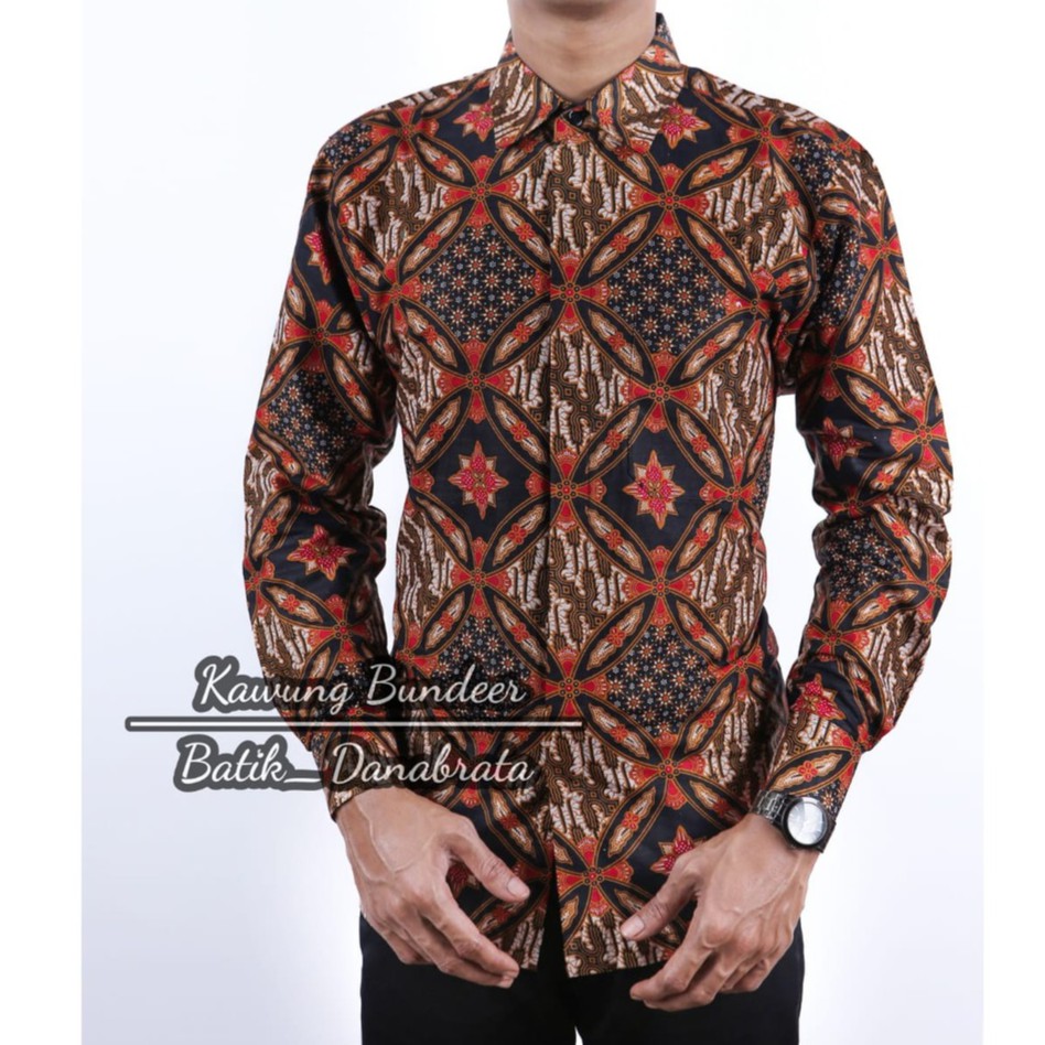  Sarimbit  Couple Men s Formal Long Sleeve Batik  Shirt 