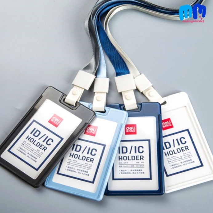 Student ID Card Holder with Lanyard / Staff Pass Ezlink MRT card holder