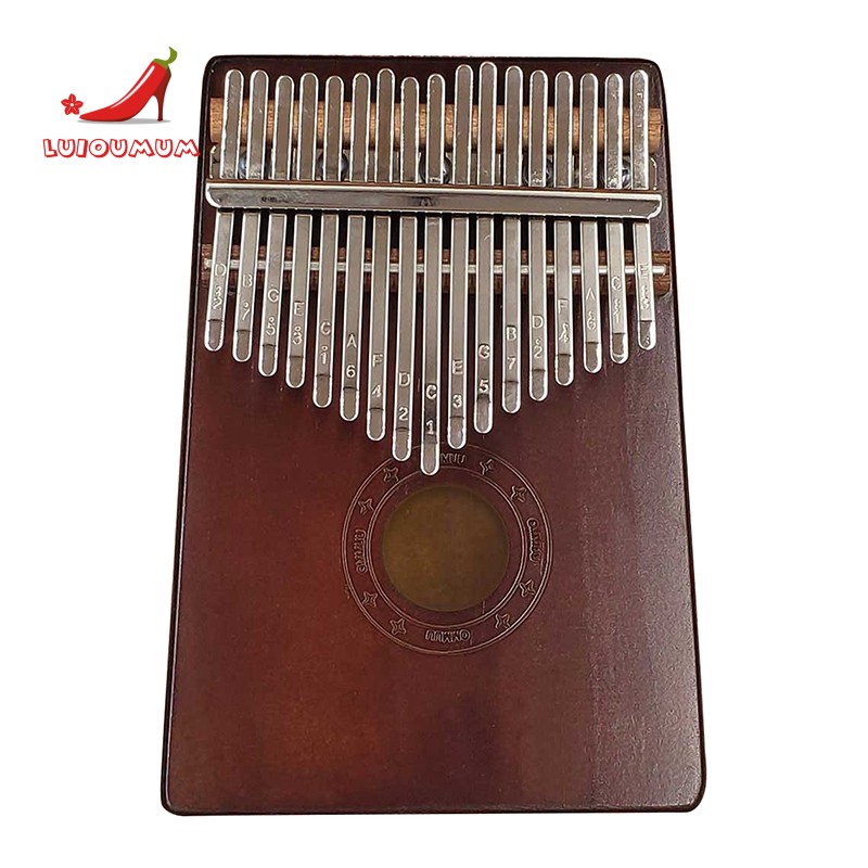 17 Key Kalimba Wood Thumb Finger Piano Wooden Musical Instruments Shopee Singapore