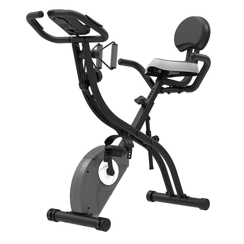 upright foldable exercise bike