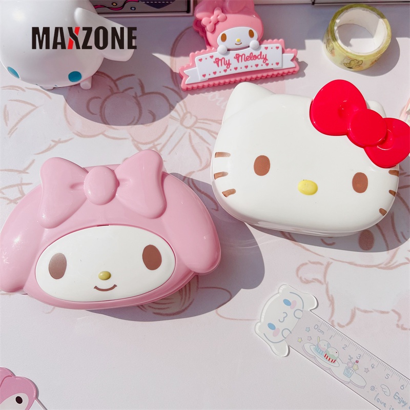 MAXZONE Kawaii Sanrios Cinnamonroll Kuromi My Melody Cartoon Doll Soap ...