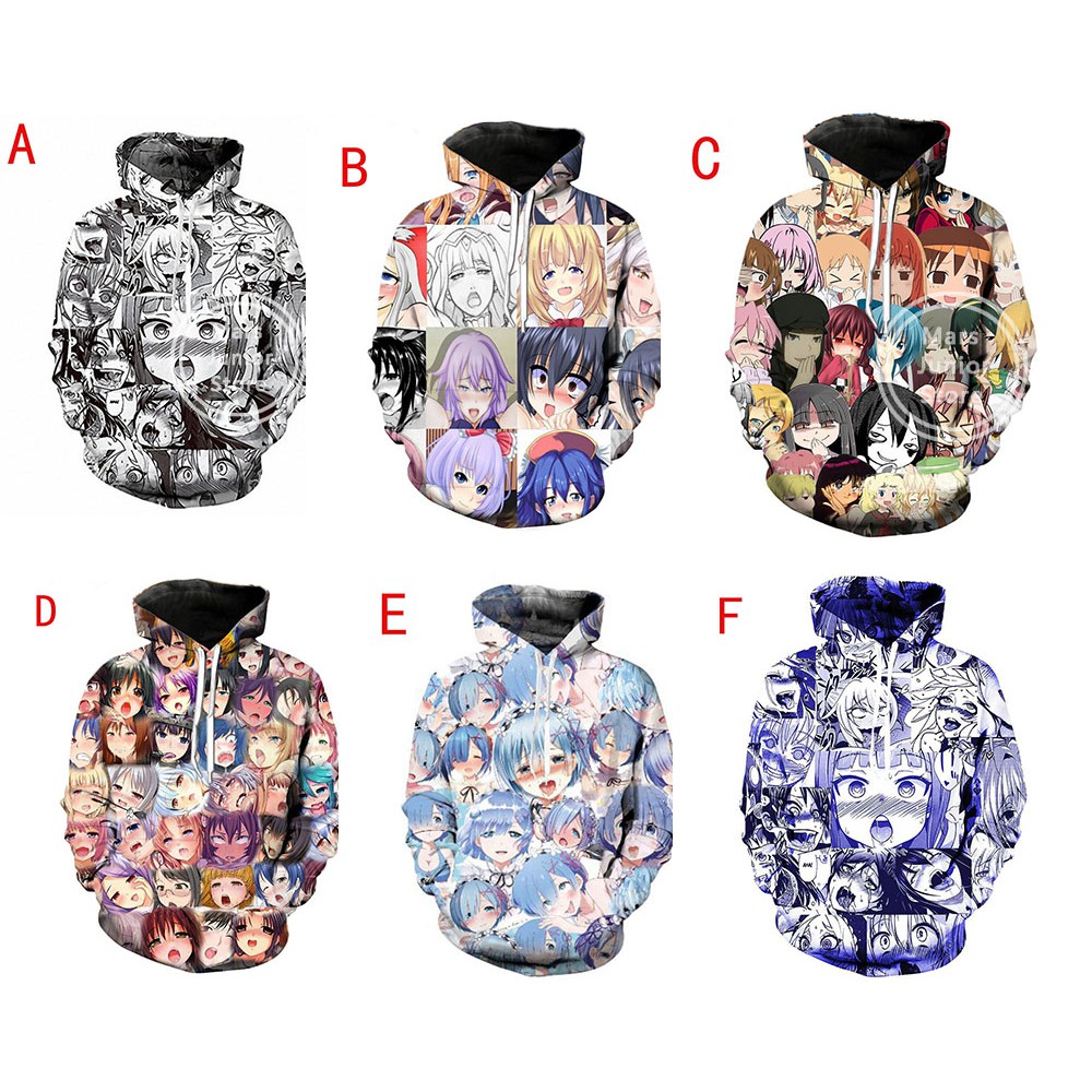 rem ahegao hoodie