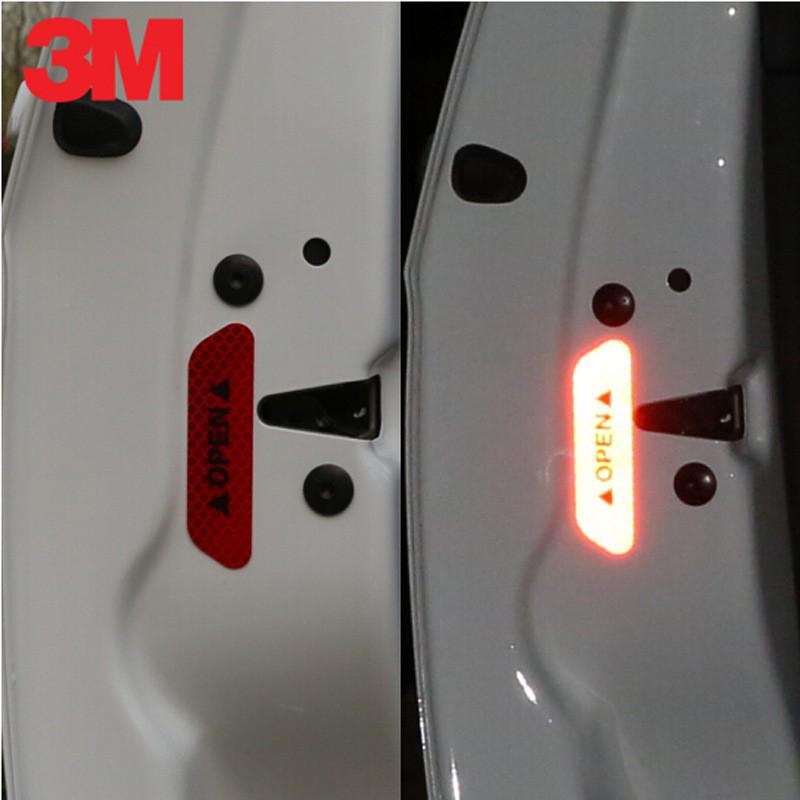 4 PCS MUSLIM BISMILLAH CAR HANDLE STICKER MYVI VIVA AXIA 