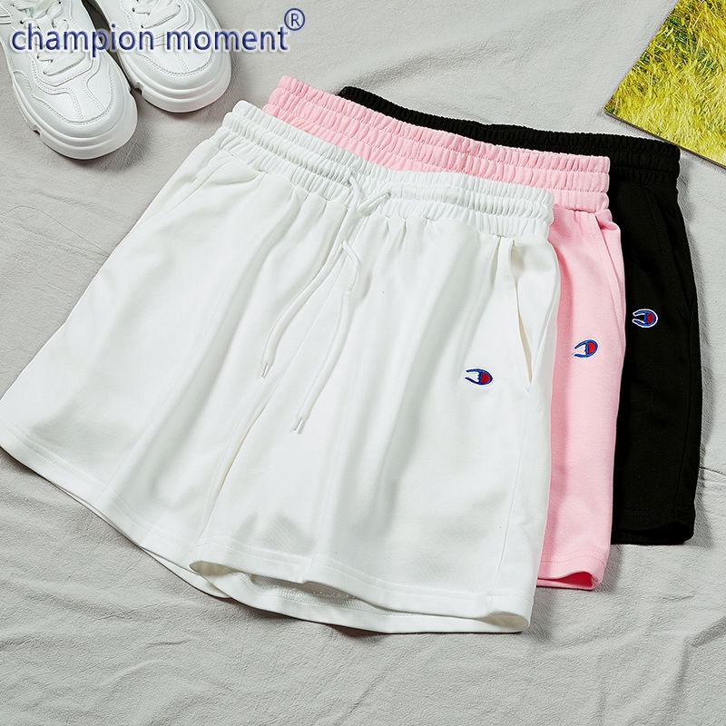 champion sweatpants shorts