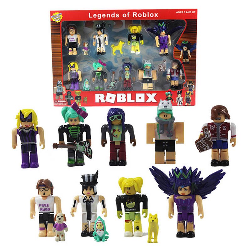 6 8cm Roblox Virtual World Building Blocks Bricks World Shopee Singapore - rotating limbs roblox