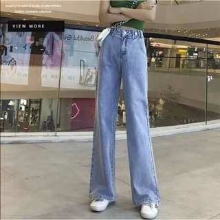 Image of thu nhỏ 2022 new wide-leg jeans women's spring and autumn high waist loose straight all-match thin mopping pants #1
