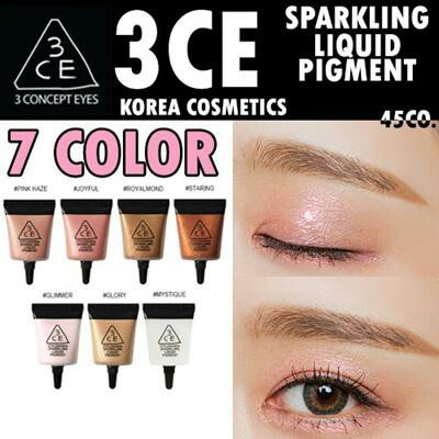 3ce sparkling liquid pigment