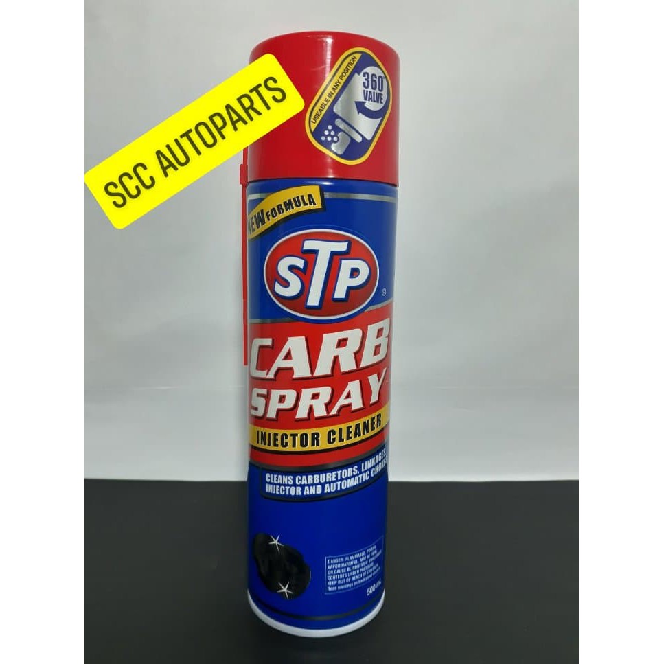 STP CARB SPRAY INJECTOR THROTTLE BODY CLEANER 500ML Shopee Singapore