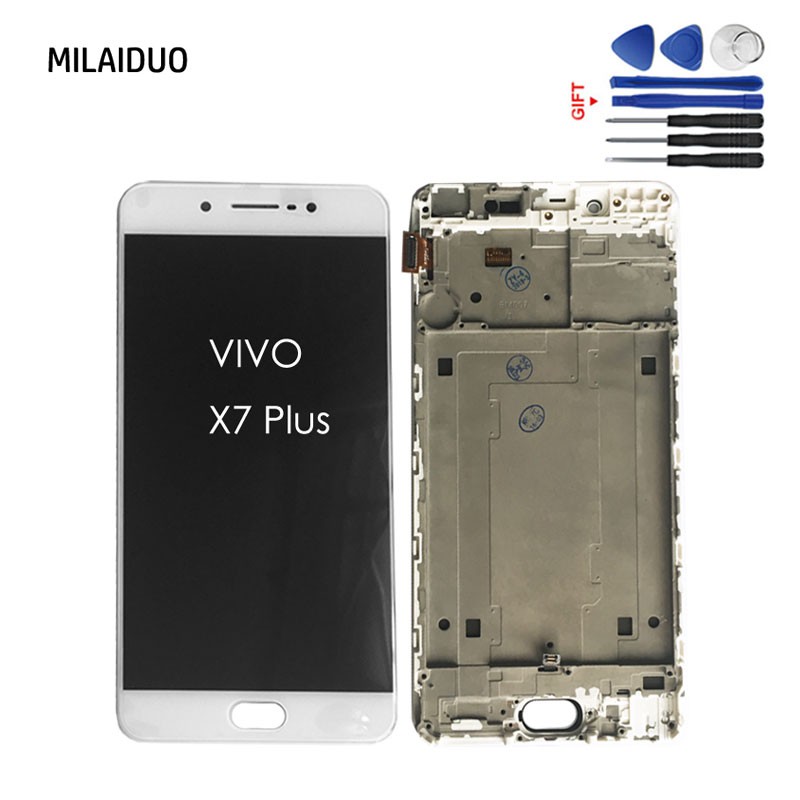 Lcd Touch Screen Display For Vivo X7 Plus Lcd Touch Screen Digitizer With Frame Shopee Singapore