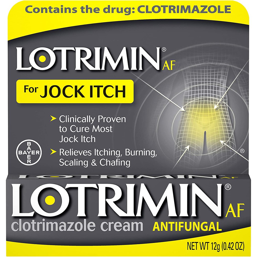 Lotrimin Af Jock Itch Antifungal Cream 2g Shopee Singapore
