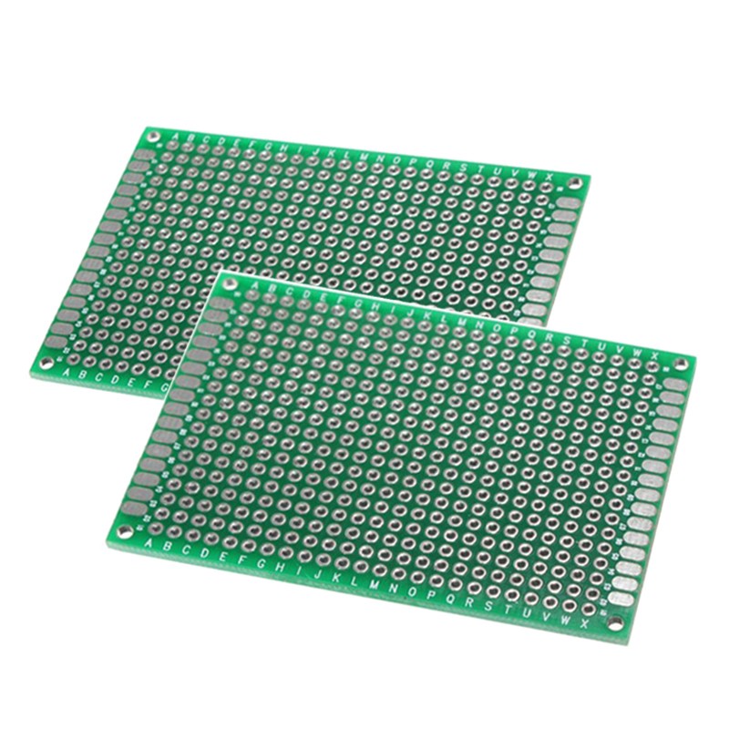Packs of 5 Double Side Strip Board Printed Circuit PCB Vero Prototyping Track