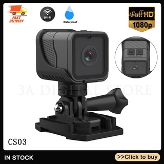 CS03 Ultra HD 1080P WiFi Action Camera Underwater Waterproof Camera Video Recording Cameras Sport Cam Outdoor Action Cam
