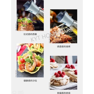 SG LOCAL STOCK Oil Spray Bottle Kitchen Olive Push Type Atomization Can Glass Control Barbecue Oil Dispenser #6