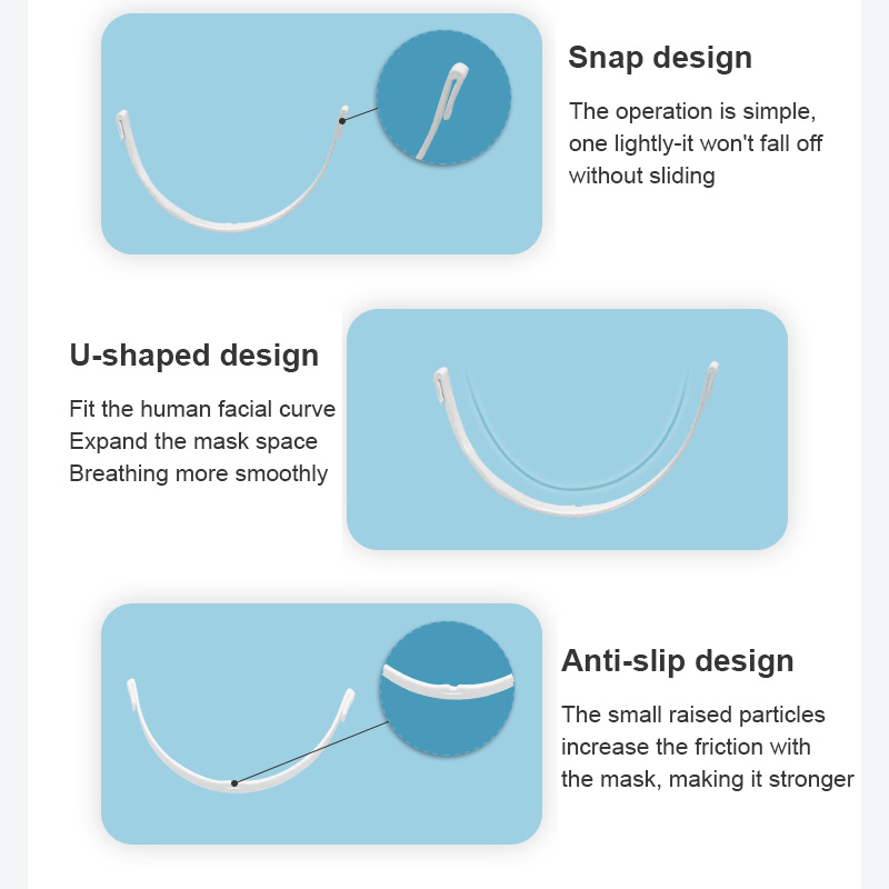  U-shaped mask support strip light non sliding ▶soto1