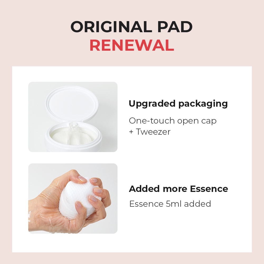 Image of [COSRX OFFICIAL] [RENEWAL] One Step Original Clear Pad (70 pads), Willow Bark Water 85.9%, BHA 1.0%, Acne Toner Pads for acne-prone, oily Skin #7