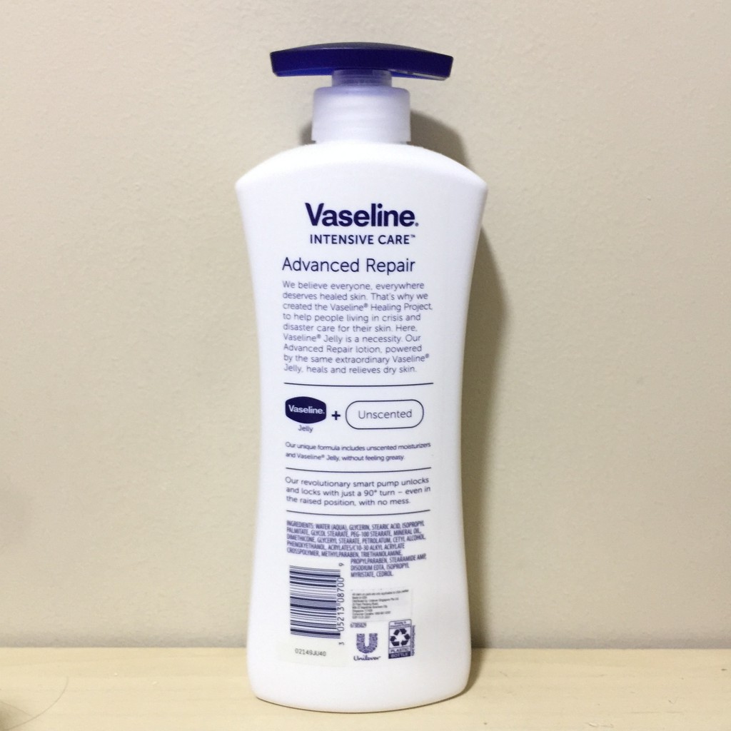 vaseline intensive advanced repair