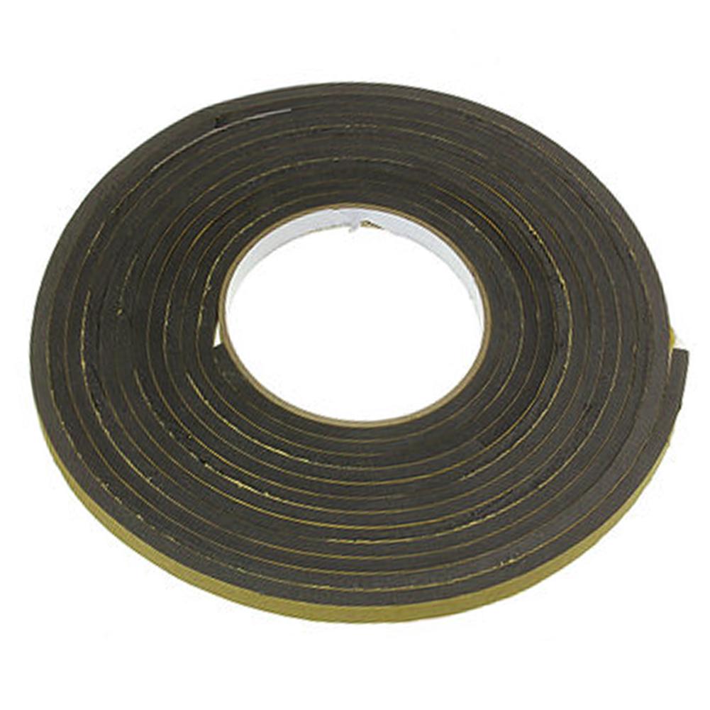 1Roll 5M Single Sided Self Adhesive Sponge Strip Window Door Seal Foam