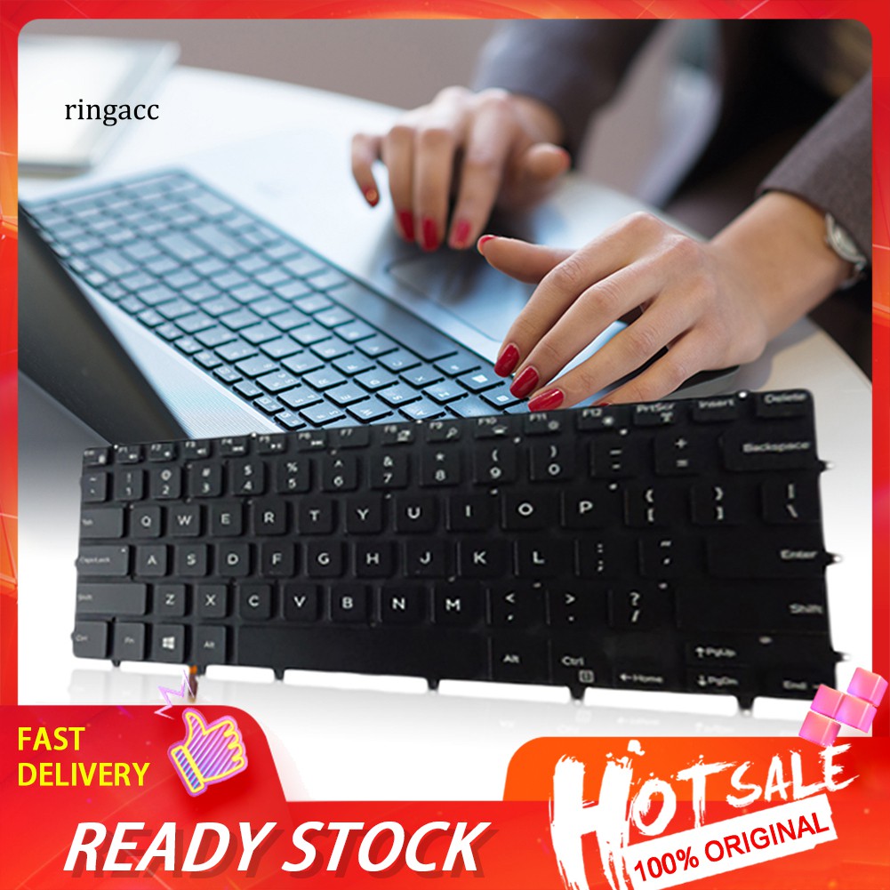 Rac Replacement Laptop Computer Us Keyboard With Frame For Dell Xps 15 9550 9560 Shopee Singapore