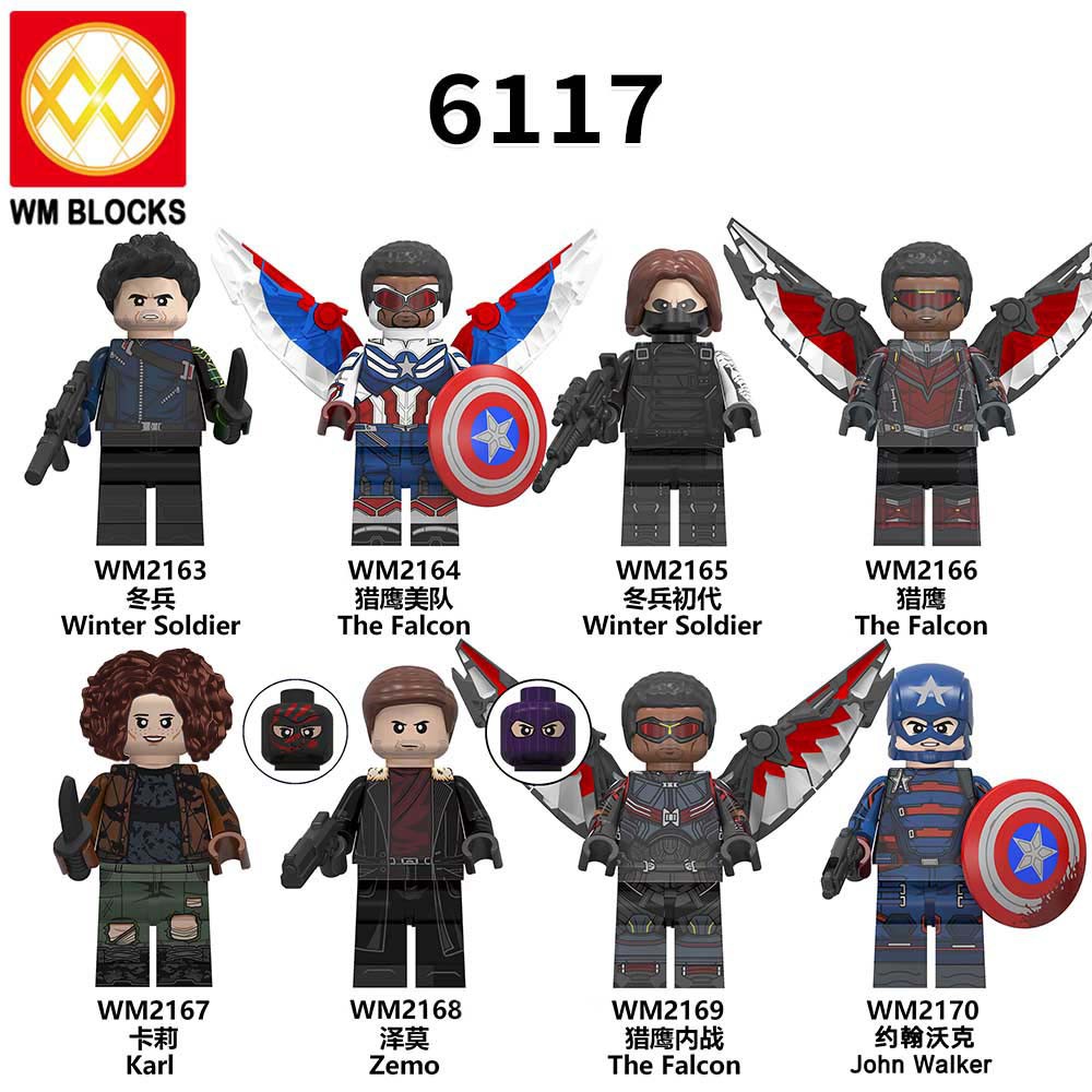 falcon and the winter soldier lego set