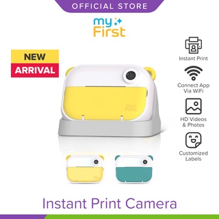 New Arrival - myFirst Camera Insta Wi - 12MP Instant Print Camera with Cradle - Thermal Printing & Label Printing