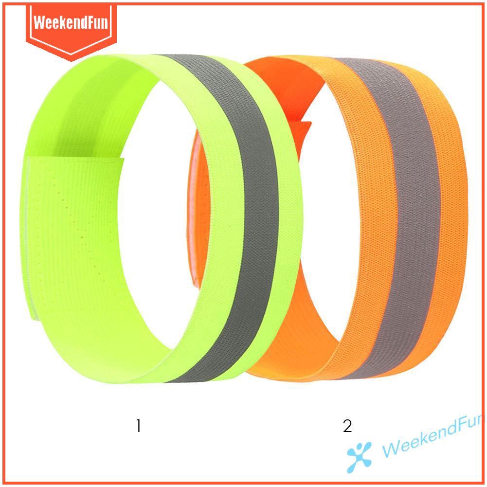We Night Reflective Safety Belt Outdoor Sports Arm Strap Luminous Arm Band Shopee Singapore
