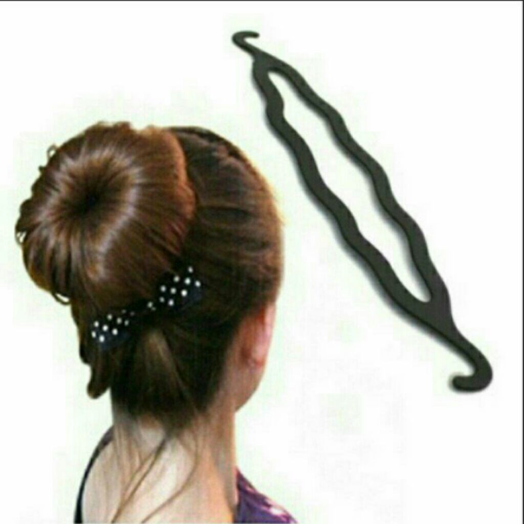 Instocks Plastic Hair Bun Maker Shopee Singapore