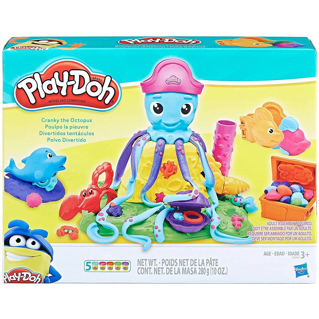 play doh cranky the octopus