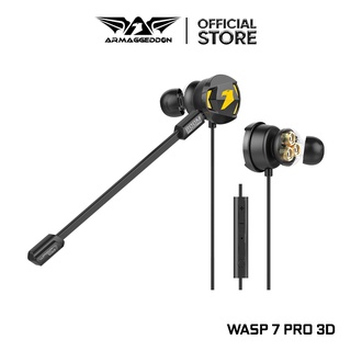 Armaggeddon WASP 7 PRO 3D Gaming Earphones with Triple Neodymium Driver and Mic