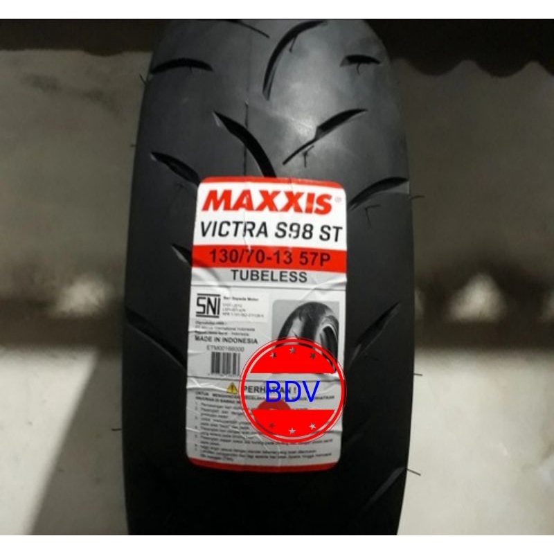 Tire MAXXIS (TL) 130/70-13 Victra S98 (Ring 13 NMAX) | Shopee Singapore