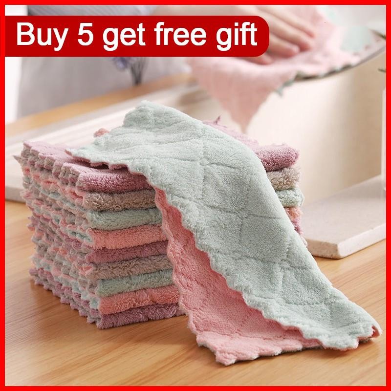 Cleaning Cloth Dish Cloth Household Kitchen Hand Wiping Table Wiping ...