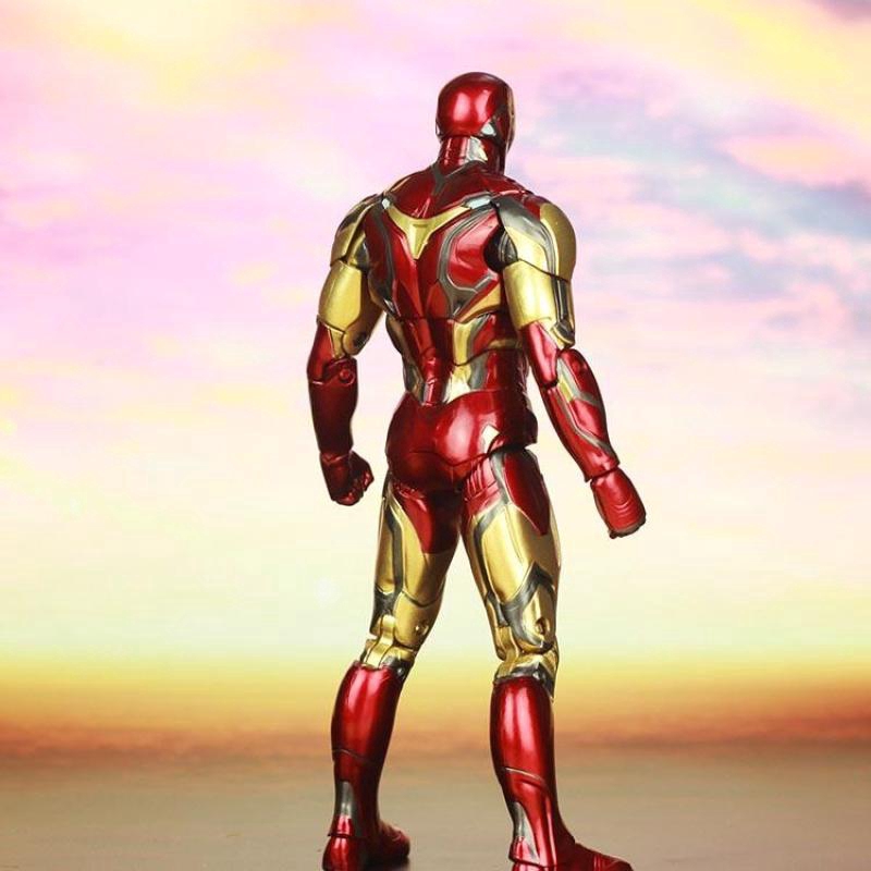Avengers 4 Endgame Iron Man Mk85 Ironman Mark 85 Nano Weapon Set Tony Stark Toy Action Figure Model Doll Shopee Singapore - iron man mark 85 shirt roblox