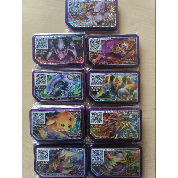 Promotion Pokemon Gaole Part 1 Part 2 Original Card By Malaysia Machine 5 Star Shopee Singapore