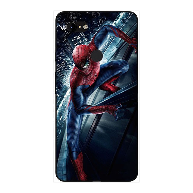 Google Pixel 3 XL 3XL Marvel Super hero Phone Case Soft TPU Silicone Cover