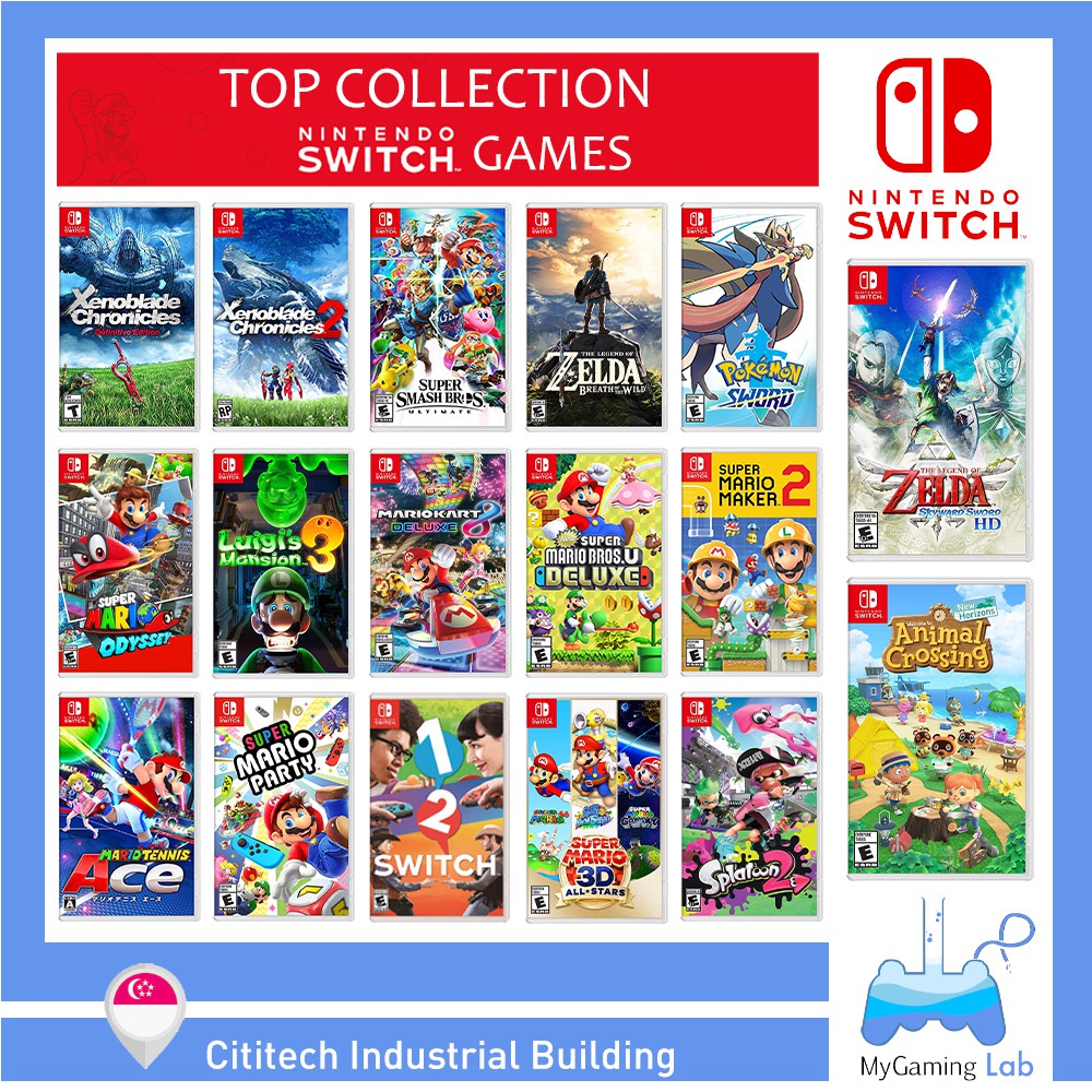 [SG]★BESTDEAL★TOP Collection Nintendo Swtich Games / Super Mario Kart